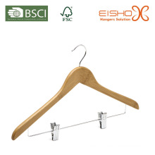 Bamboo Hanger with Clips (MB05-2)